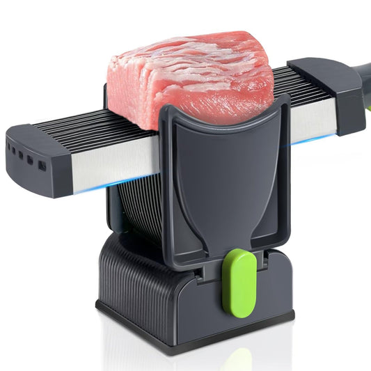 JUANWAN Fresh Meat Slicer - Thickness Adjustable 2 or 4 mm 17 IN 1