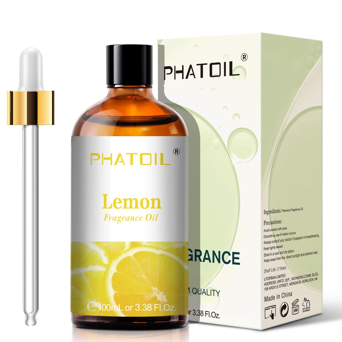 PHATOIL 3.38FL.OZ Coconut & Vanilla Fragrance Oils for Aromatherapy