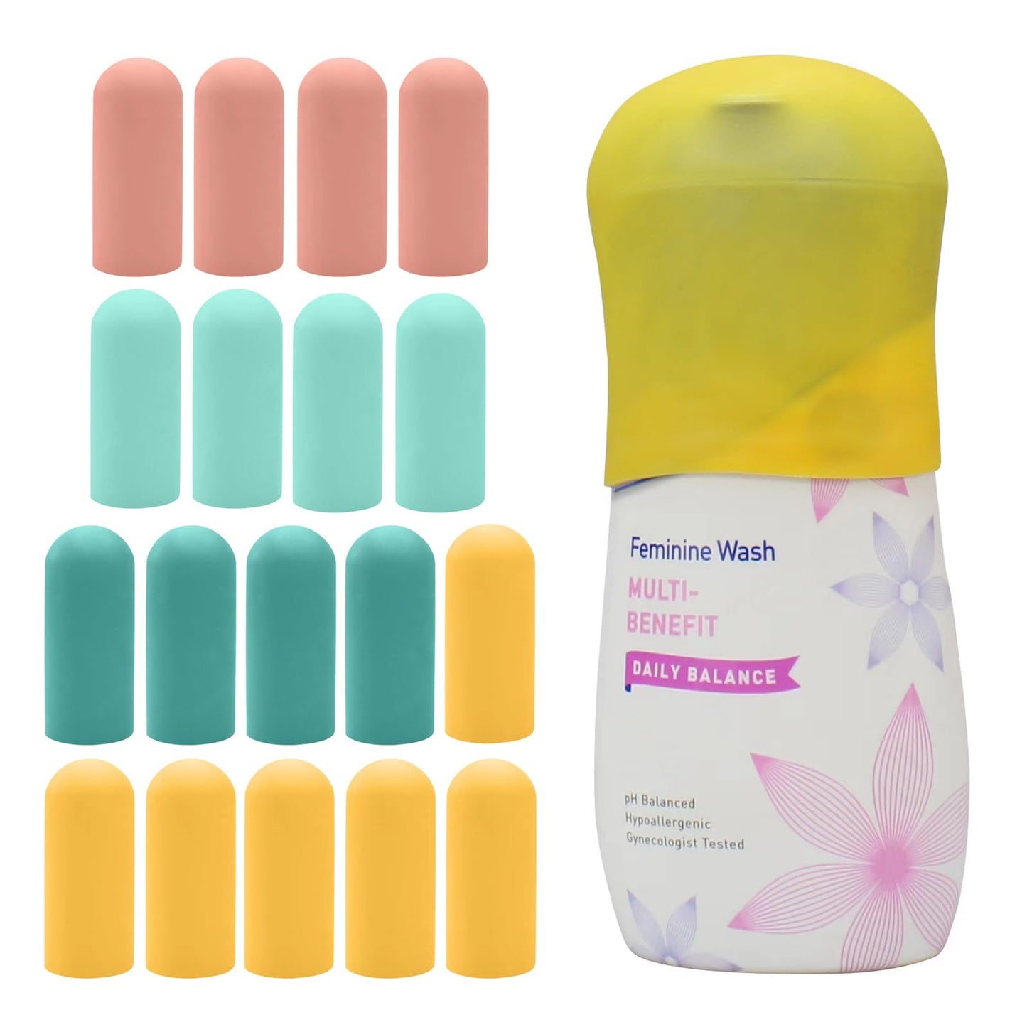 TRANOMOS 10 Pack Silicone Bottle Covers Travel