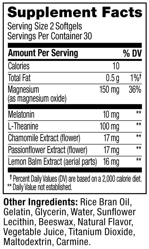 OLLY Ultra Strength Sleep Softgels, 10mg Melatonin