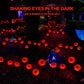 BeHiller 2-Pack Solar Halloween Eyeball Lights