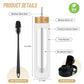 FULBEVY Glass Water Bottles 64 oz