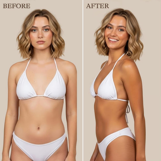 Beauty by Earth Self Tanner Natural Organic Moisturizing Lotion Medium to Dark