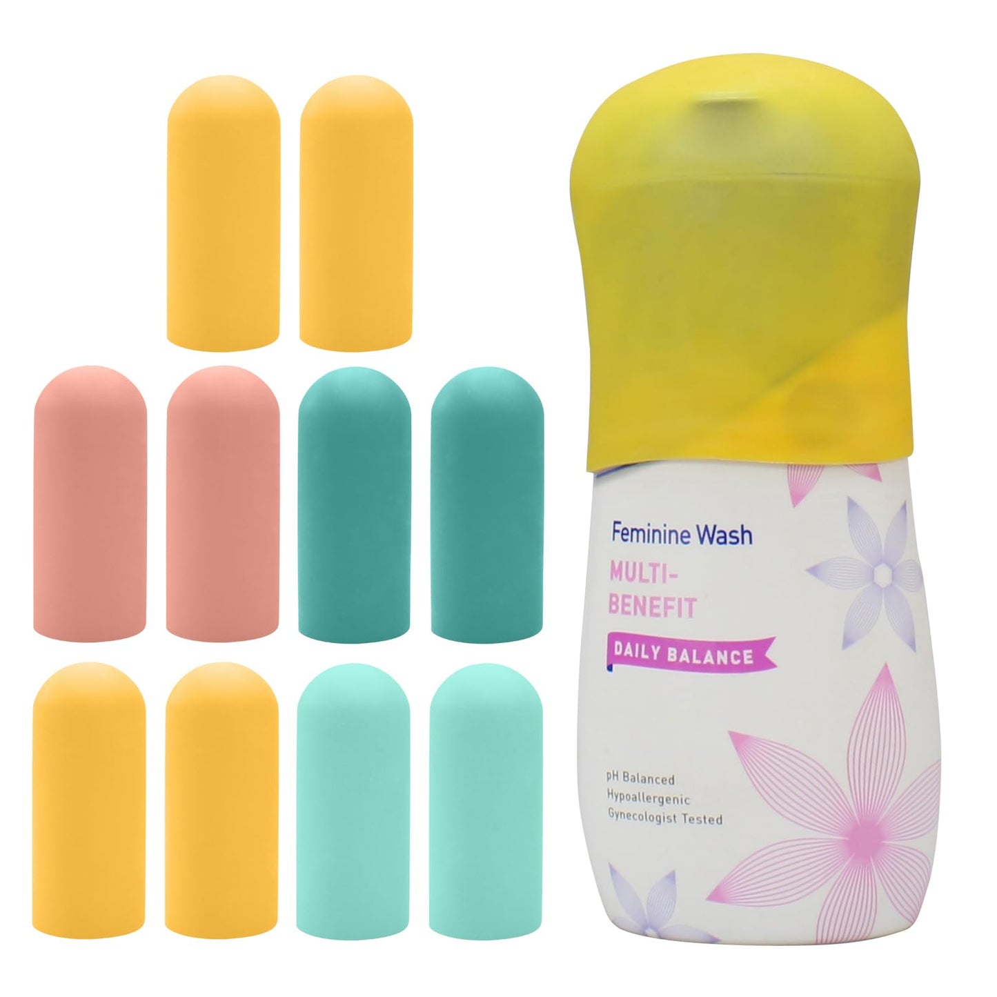 TRANOMOS 10 Pack Silicone Bottle Covers Travel
