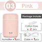 Portable Mini Humidifier, Colorful, Cool Mist, USB Powered.