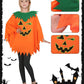 Halloween Pumpkin Costume for Women Kids