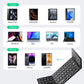 Samsers Foldable Bluetooth Keyboard with Touchpad- Black