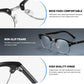 UV Clear Lens Anti Eyestrain Computer Glasses