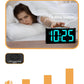 Vibrating Alarm Clock with  Color Display