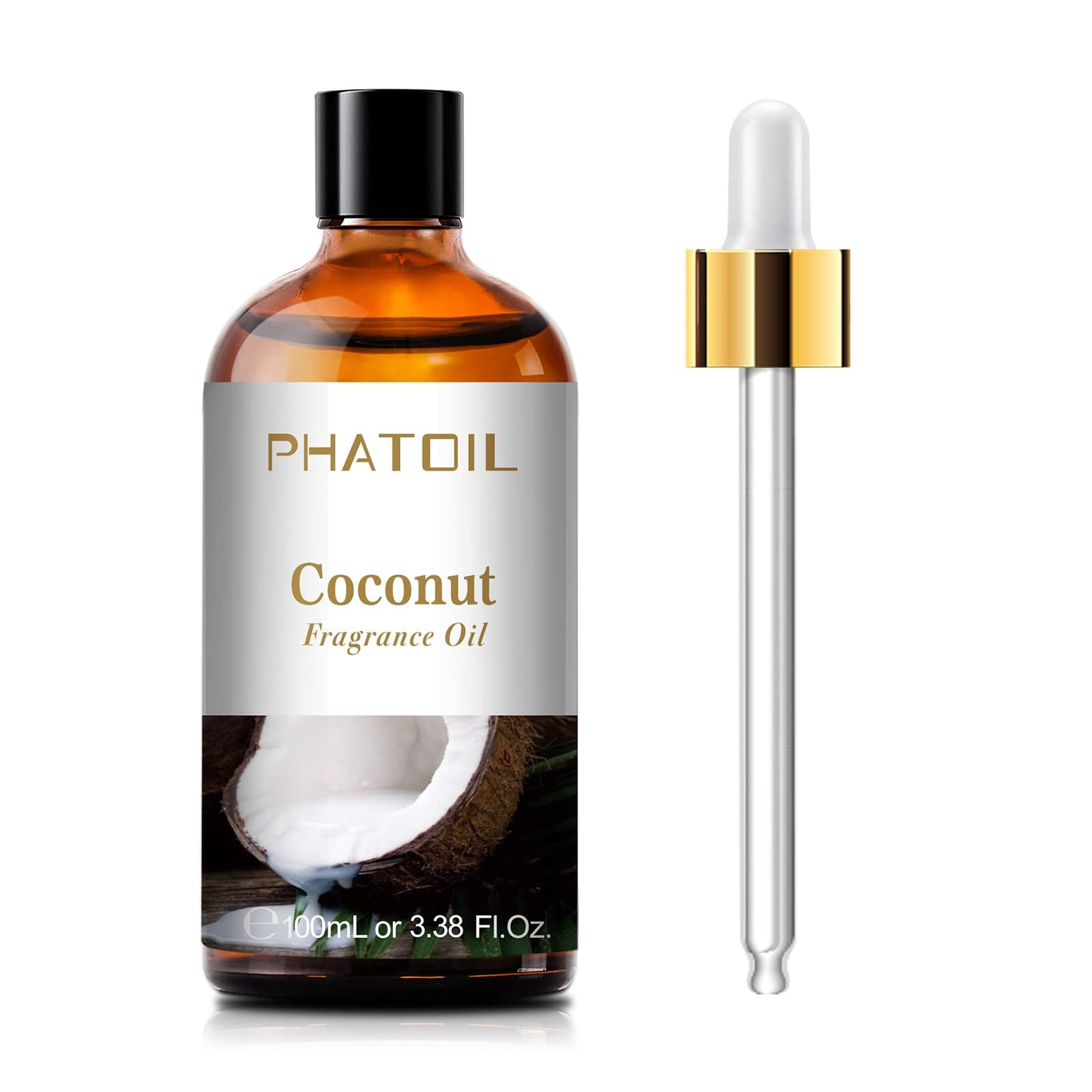 PHATOIL 3.38FL.OZ Coconut & Vanilla Fragrance Oils for Aromatherapy