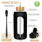 FULBEVY Glass Water Bottles 64 oz
