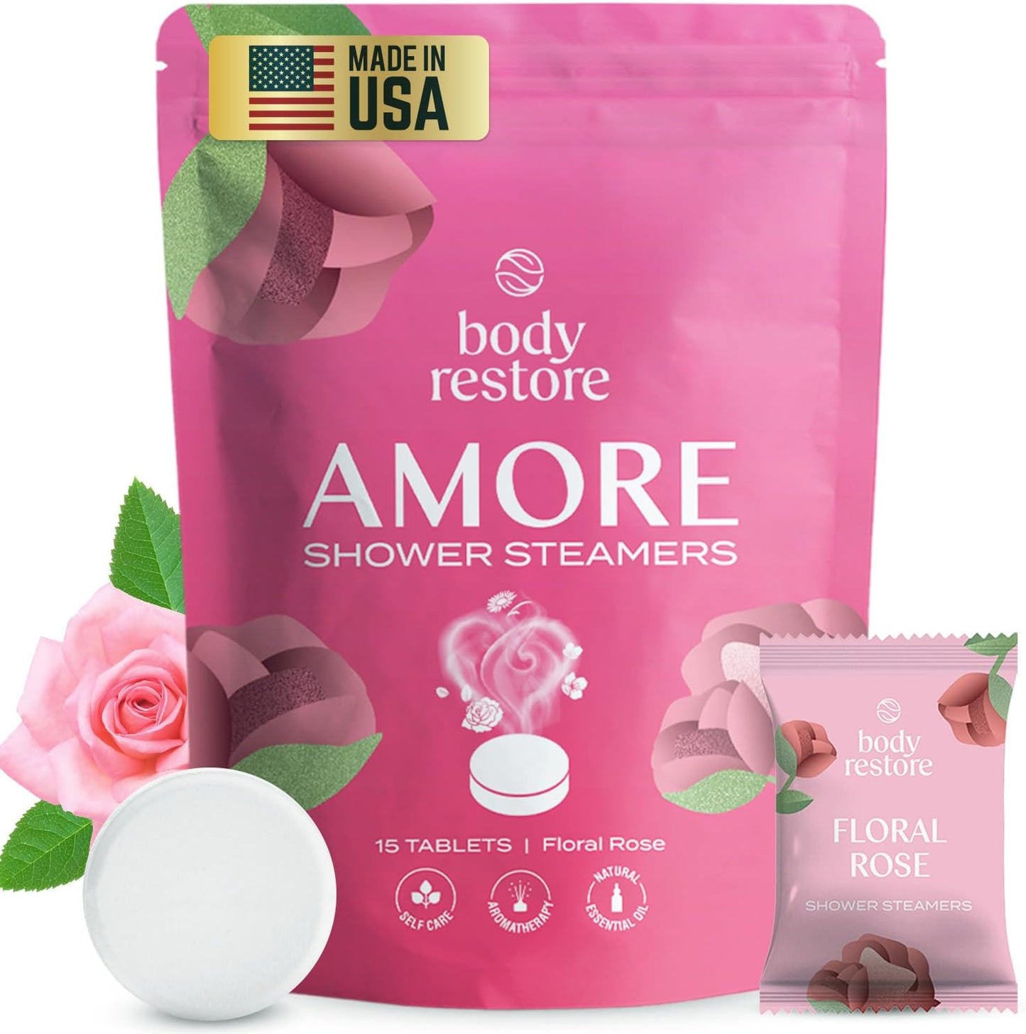 Body Restore Shower Steamers Aromatherapy 6 Pack