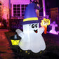 GOOSH 5 FT Halloween Inflatables Ghost Outdoor Decorations