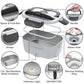 WisaKey Green Electric Lunch Box Food Heater