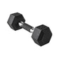 CAP Barbell 10 LB Coated Hex Dumbbell Weight Pair with Black Handle