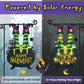 Halloween Lighted Garden Flag for Outside