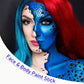 CCbeauty Witch Green Face Paint Stick, Face Painting Kit