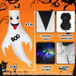 2 Pack LED Halloween Decorations for Indoor & Outdoor Use