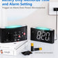 Vibrating Alarm Clock with  Color Display
