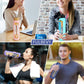 FULBEVY Glass Water Bottles 64 oz