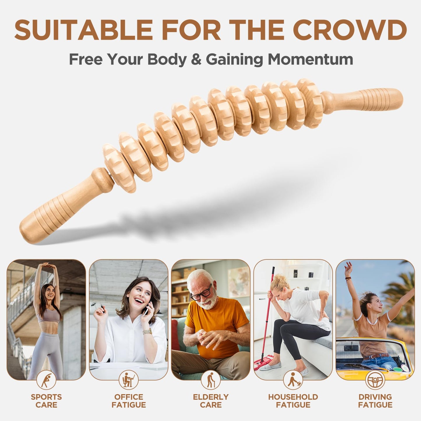 MZDXJ Muscle Roller Massage Roller Stick for Athletes