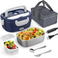 WisaKey Green Electric Lunch Box Food Heater