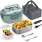 WisaKey Green Electric Lunch Box Food Heater