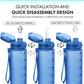Alwager 32oz Motivational Water Bottles with Time Marker & Fruit Strainer