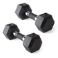 CAP Barbell 10 LB Coated Hex Dumbbell Weight Pair with Black Handle