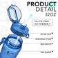 Alwager 32oz Motivational Water Bottles with Time Marker & Fruit Strainer