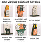 Halloween Wooden Tabletop Decorations (Set of 5)