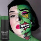 CCbeauty Witch Green Face Paint Stick, Face Painting Kit