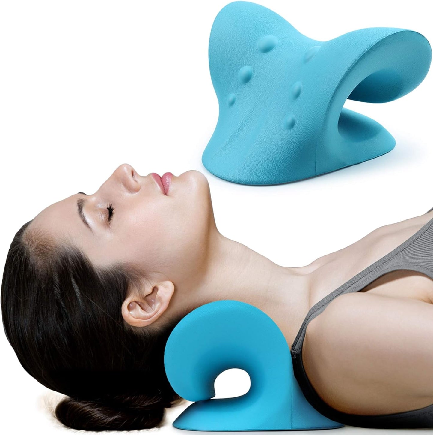 RESTCLOUD  Cervical Traction Device For Neck and Shoulder Relaxer