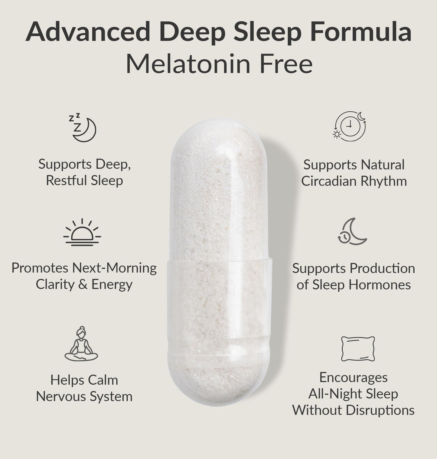 BIOptimizers Sleep Breakthrough Capsules - Natural Support Supplement