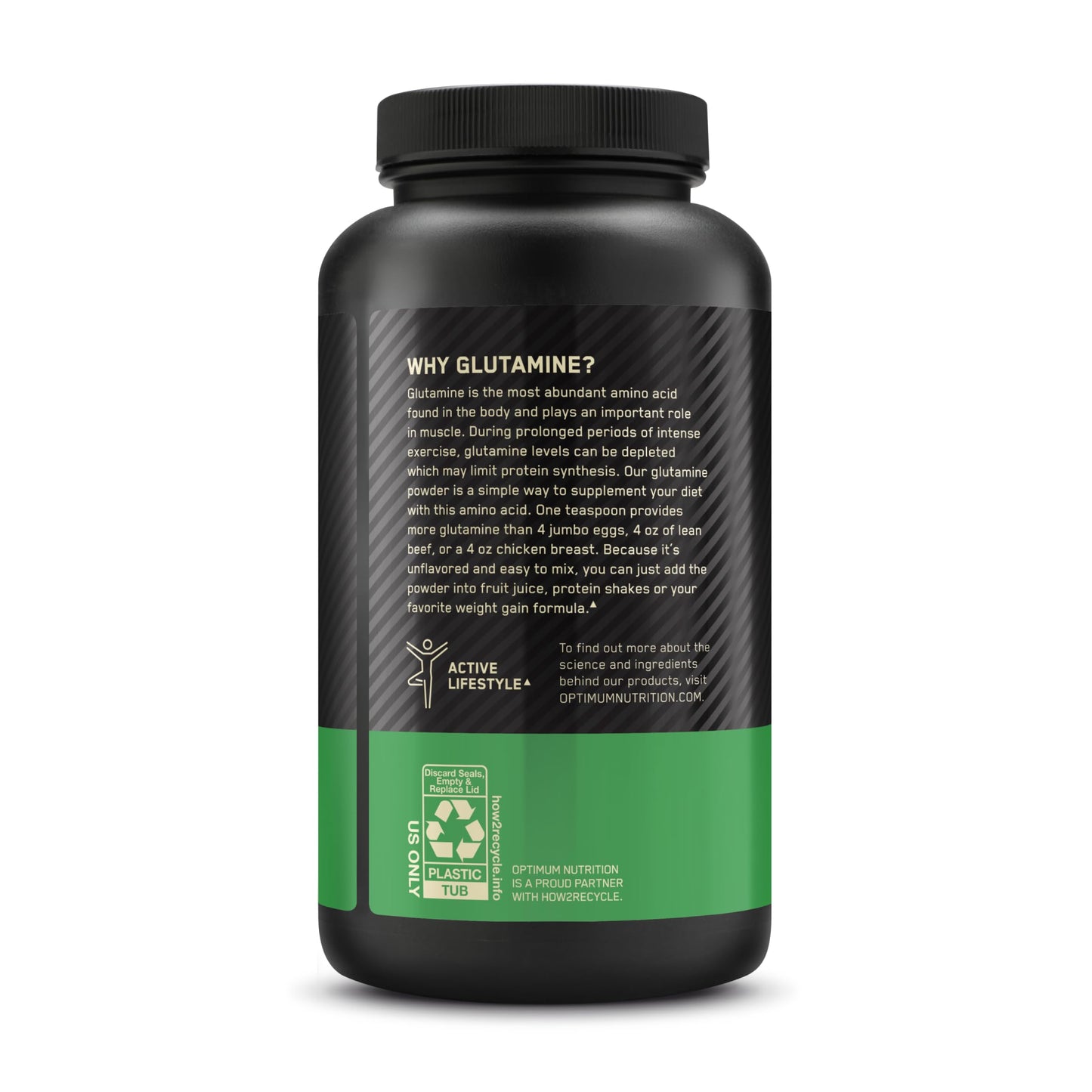 Optimum Nutrition L-Glutamine Muscle Recovery Capsules
