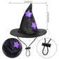 Dxhycc Halloween Wizard Costume for Cats & Small Dogs