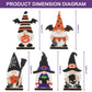 Halloween Wooden Tabletop Decorations (Set of 5)