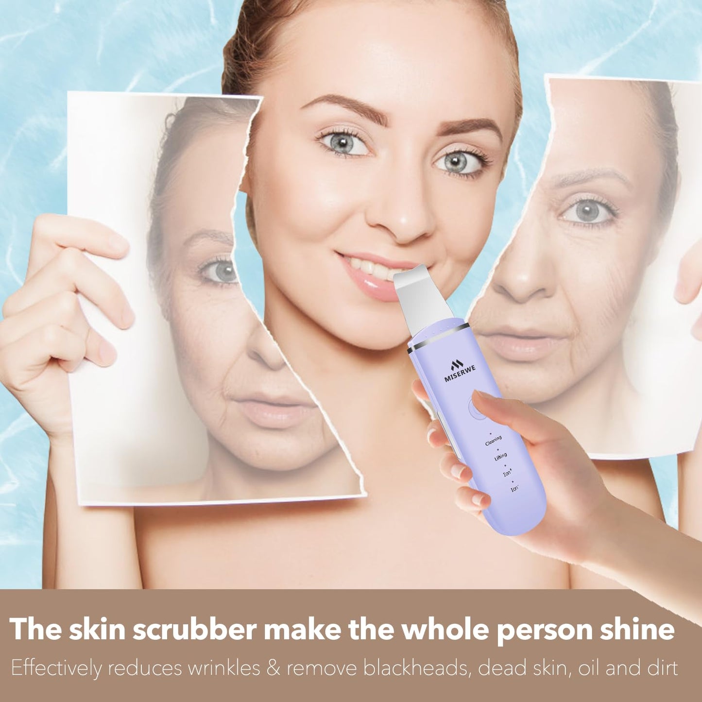 Skin Scrubber Face Skin Spatula Facial Scrubber Spatula