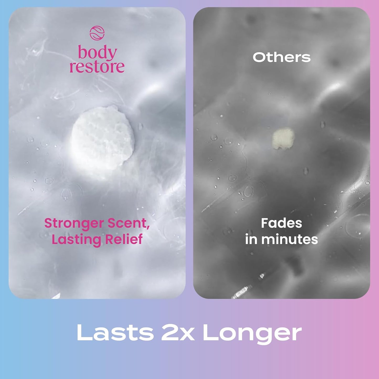 Body Restore Shower Steamers Aromatherapy 6 Pack