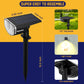 Kyosho Solar Color Spot Lights Outdoor, 9 Lighting Modes Halloween Christmas Lights