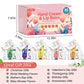 VESPRO 50 Pack Halloween Hand Cream, Facial Mask and Lip Balm Set