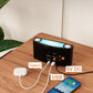Vibrating Alarm Clock with  Color Display