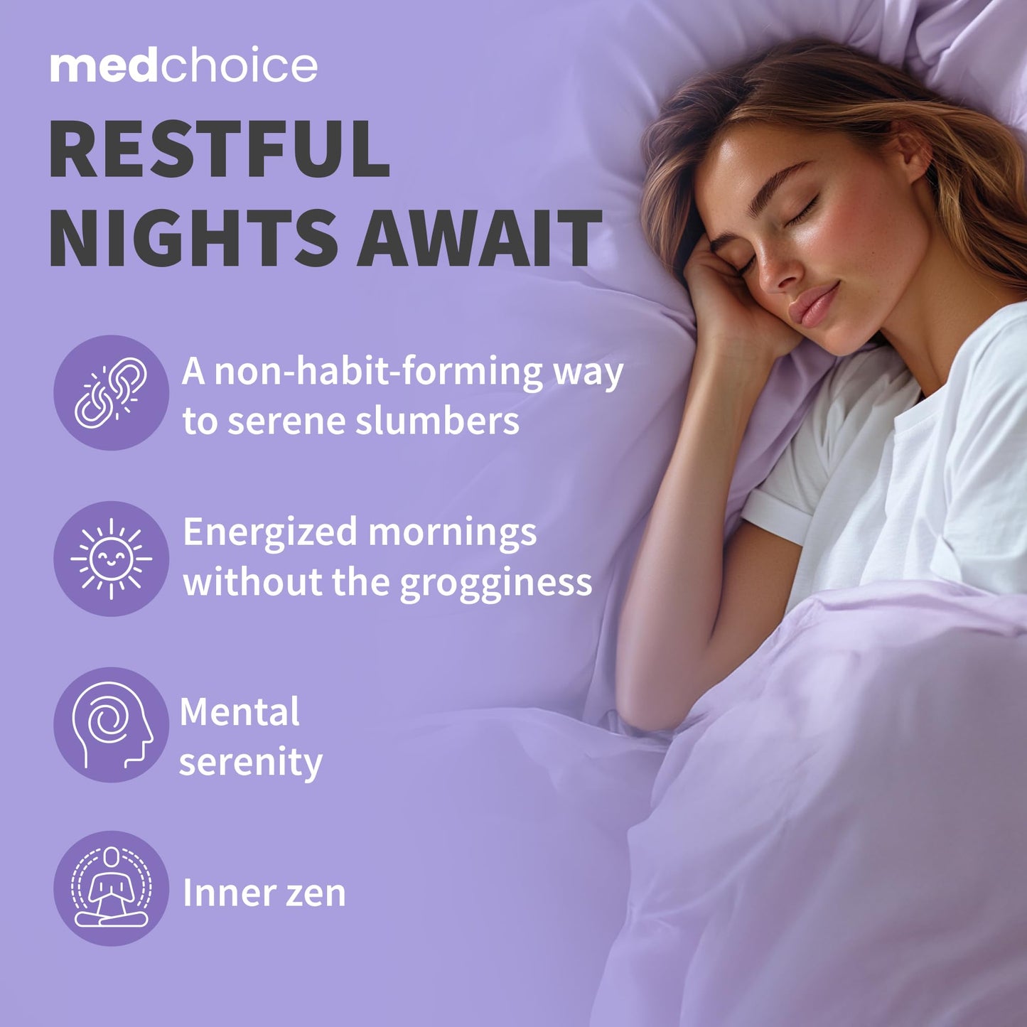 12-in-1 Melatonin Sleep Capsules - Natural Sleep Aids for Adults with Melatonin 5mg