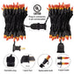 Minetom 25FT Halloween Purple String Lights