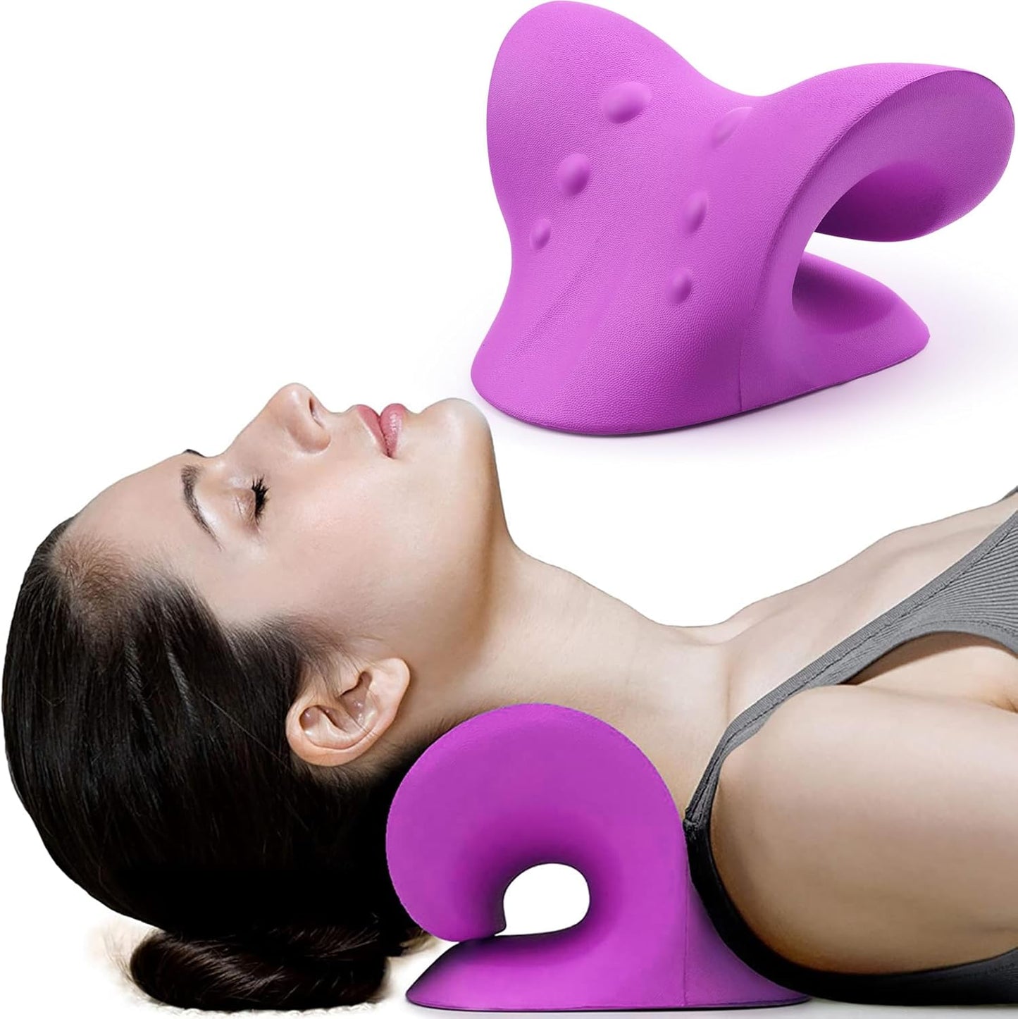 RESTCLOUD  Cervical Traction Device For Neck and Shoulder Relaxer