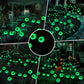 BeHiller 2-Pack Solar Halloween Eyeball Lights