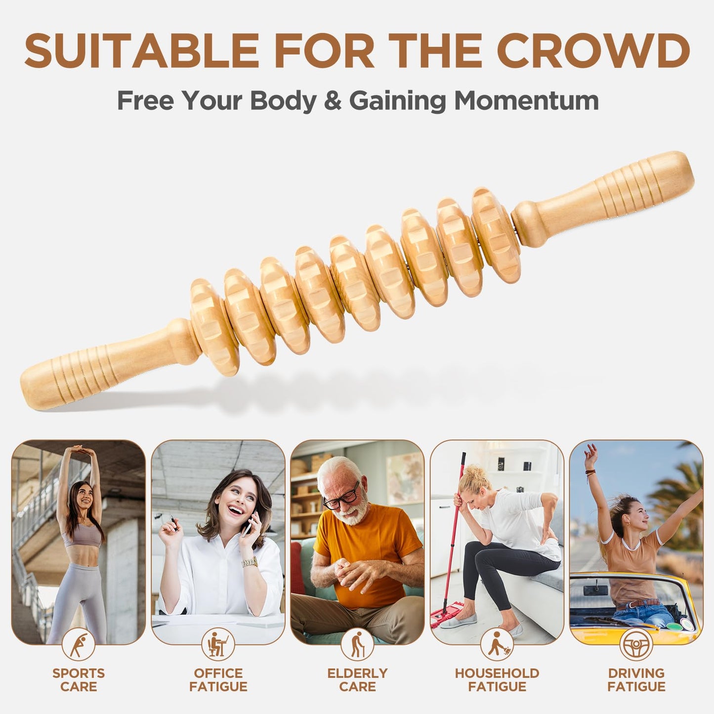 MZDXJ Muscle Roller Massage Roller Stick for Athletes