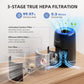 AromaRoom Air Purifiers for Bedroom with True HEPA13 Filters 3-in-1