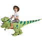 Inflatable Dinosaur Costume Riding T Rex Air Blow up Funny Fancy Dress