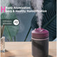 Portable Mini Humidifier, Colorful, Cool Mist, USB Powered.
